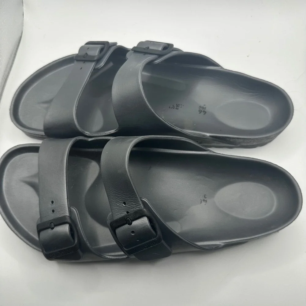 Birkenstock Arizona EVA Black Sandals Mens 13 EU 46 Waterproof Slides 129421